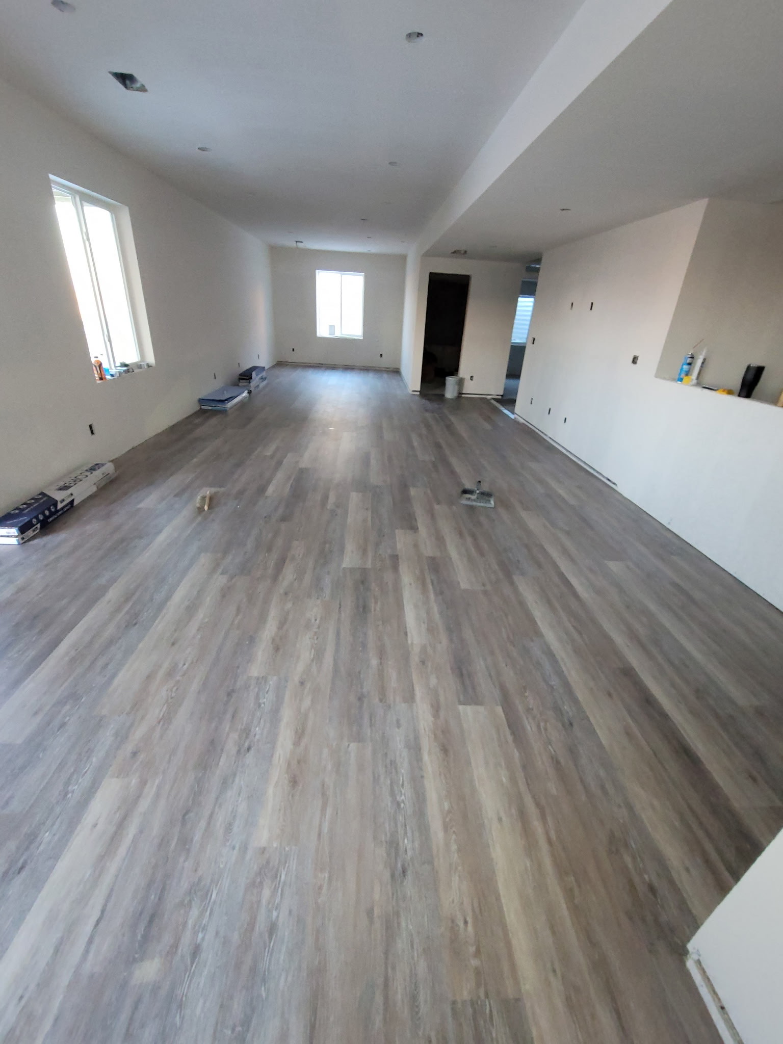 CoreTec Flooring - Large Open Living Space Installation